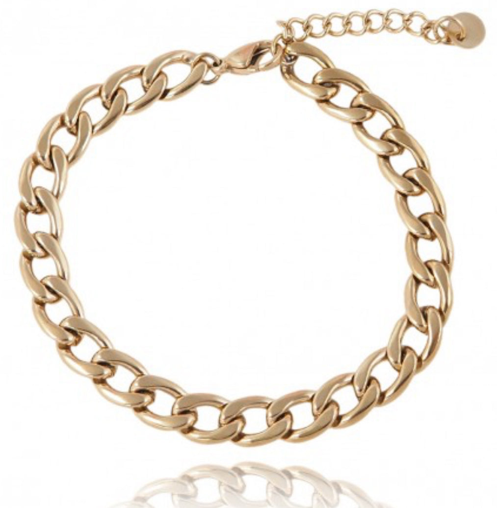 Bransoletka złota łańcuch